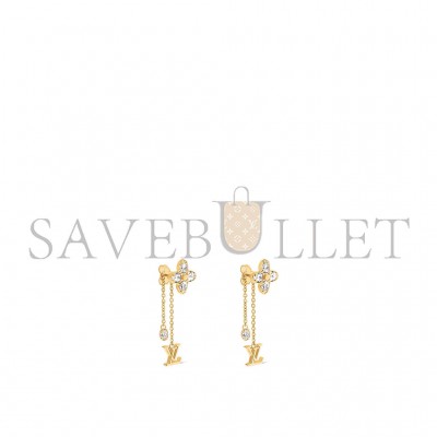 LOUIS VUITTON LV DAZZLE EARRINGS M01996